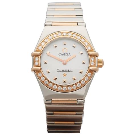 constellation omega watch women|omega constellation watch with diamonds.